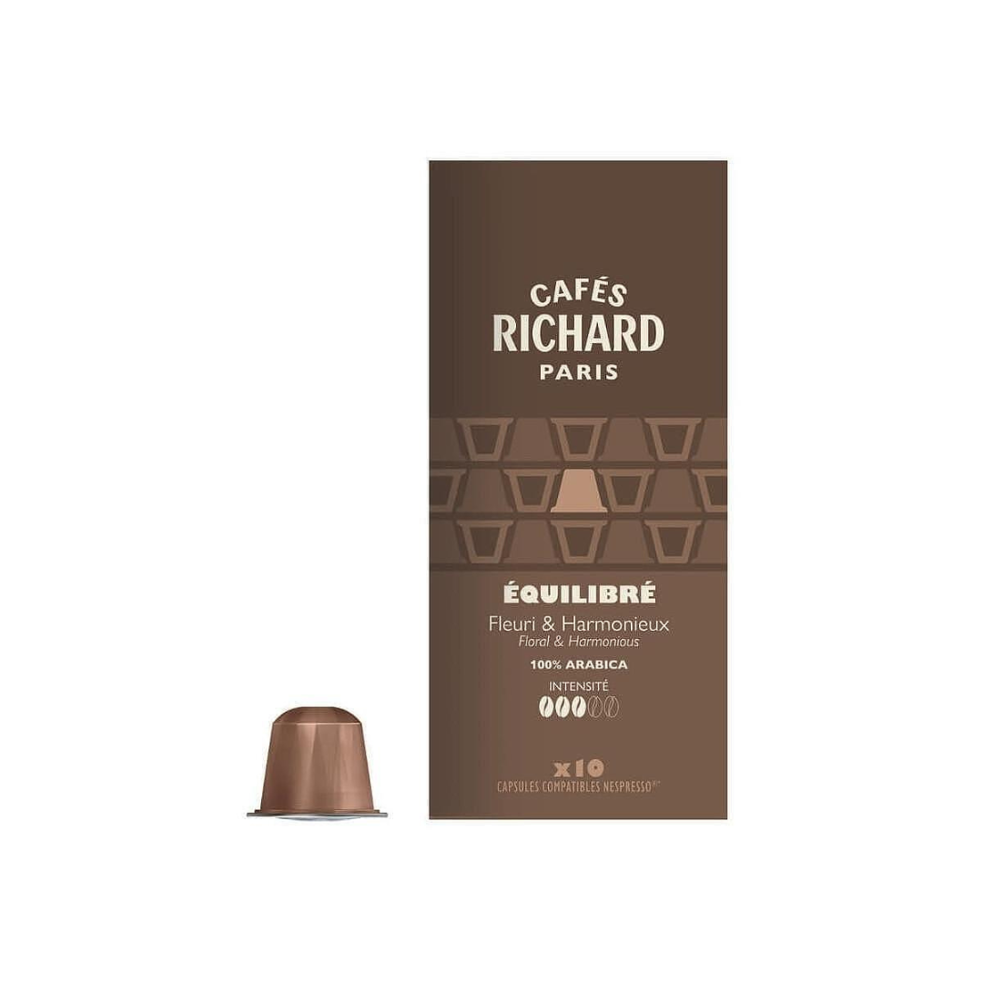 Cafés Richard Expresso Balance 10бр Nespresso съвместими капсули | Nespresso съвместими | Кафе капсули |