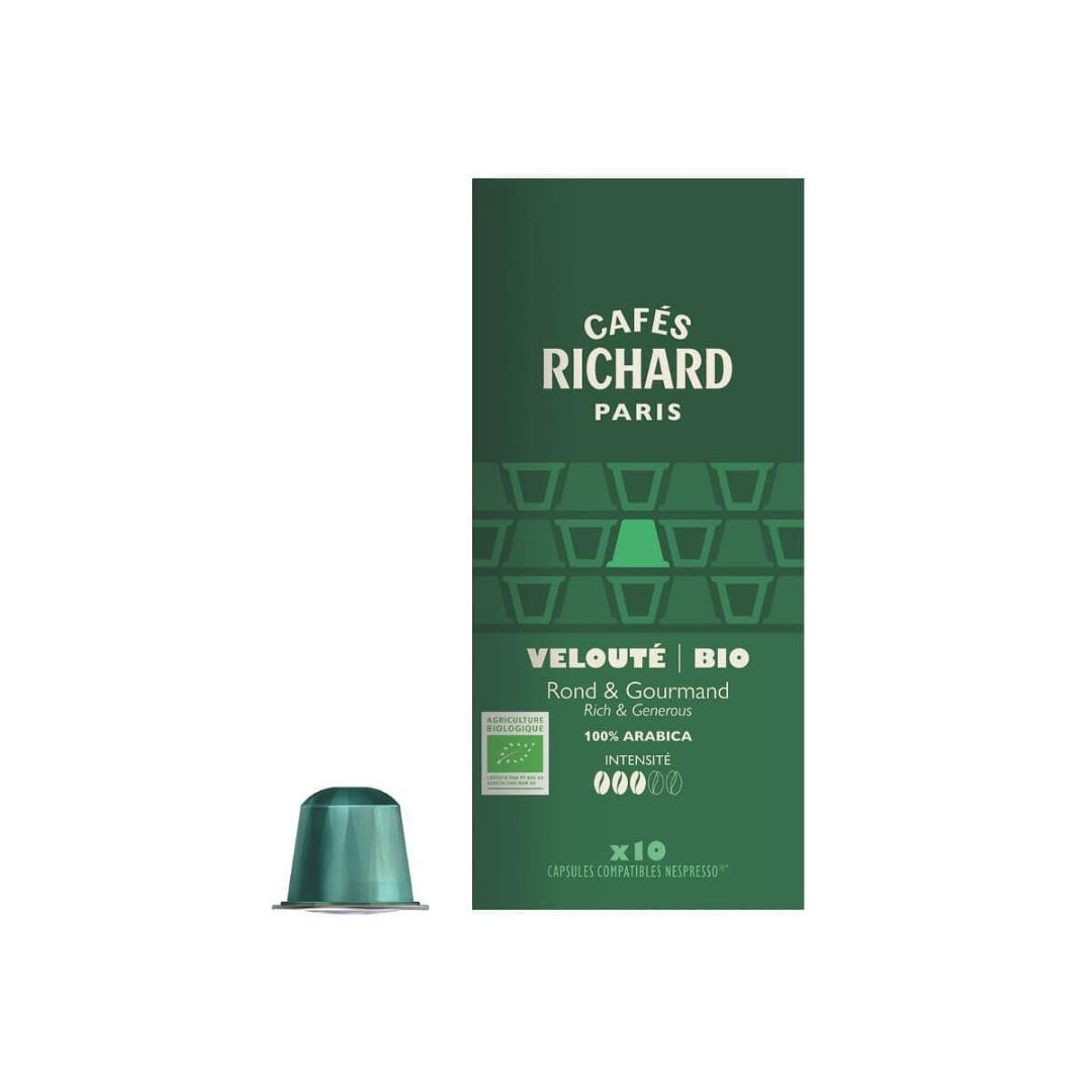 Cafés Richard Expresso Organic 10бр Nespresso съвместими капсули | Nespresso съвместими | Кафе капсули |