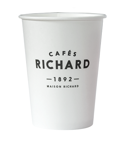 Cafés Richard картонени чаши 300 мл,50 бр. в стек