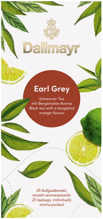 Earl Grey Dallmayr чай, 25 сашета