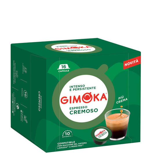 GIMOKA Cremoso – капсули "A Modo Mio“ 16 бр. | Lavazza A Modo Mio | Кафе капсули |