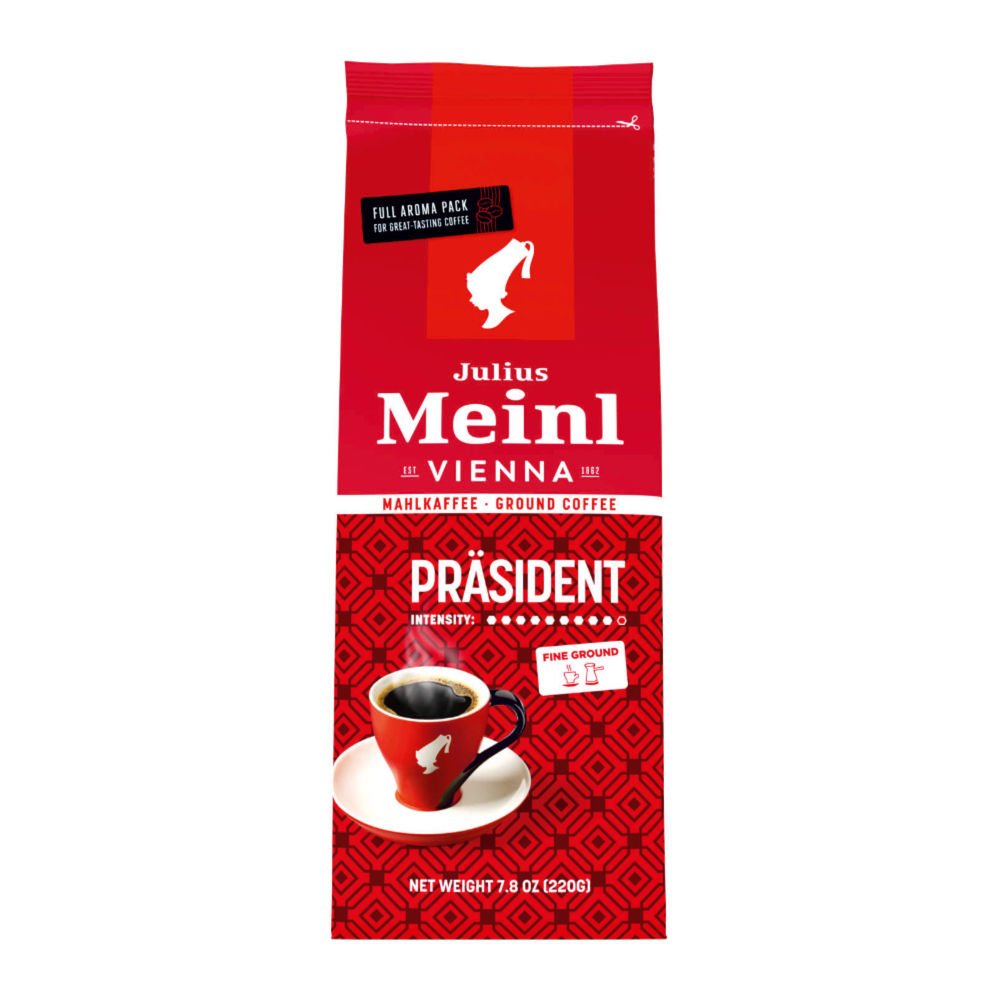 Julius Meinl President - 220гр мляно кафе | Julius Meinl Кафе на зърна | Julius Meinl |