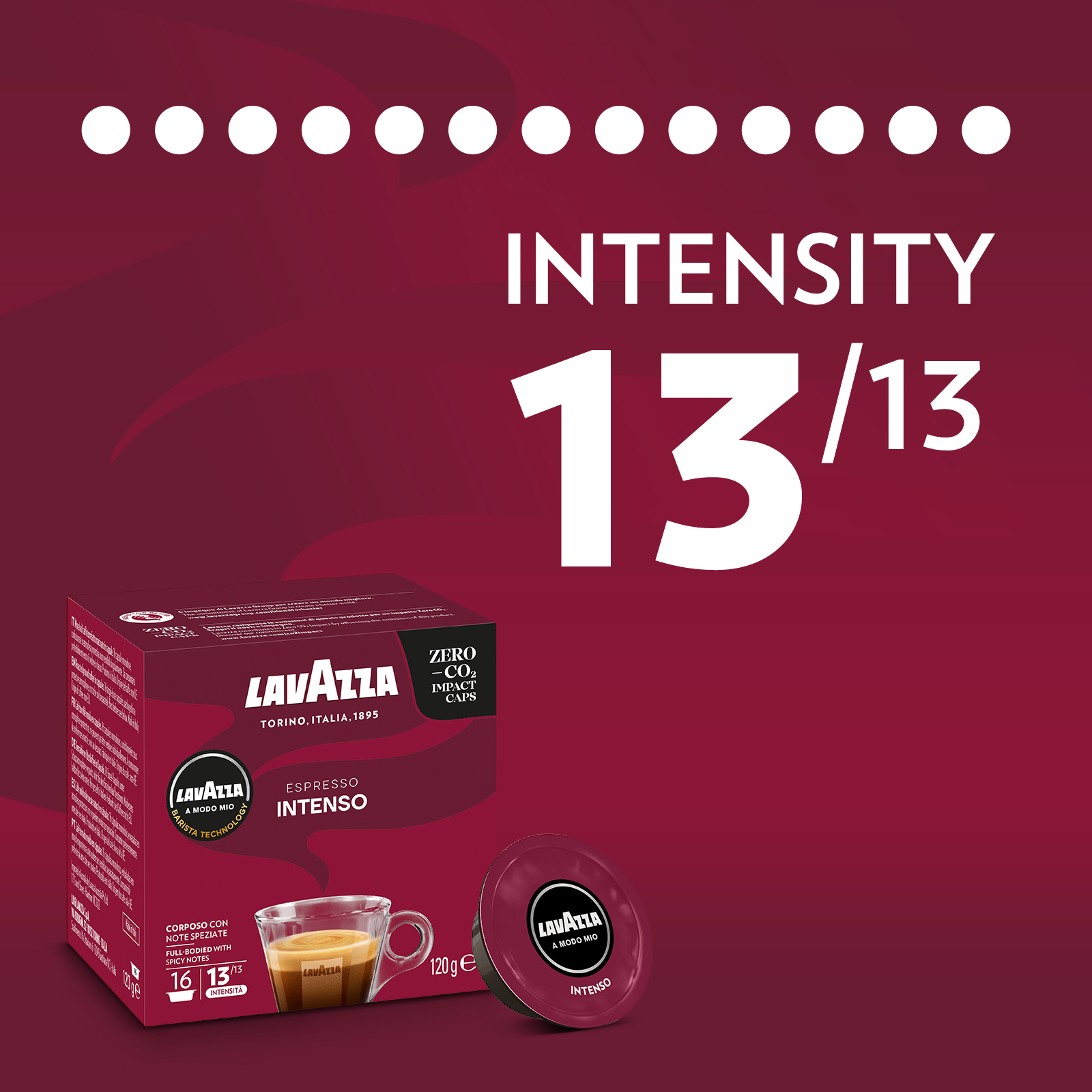Lavazza Intenso A Modo Mio - 16 бр. капсули