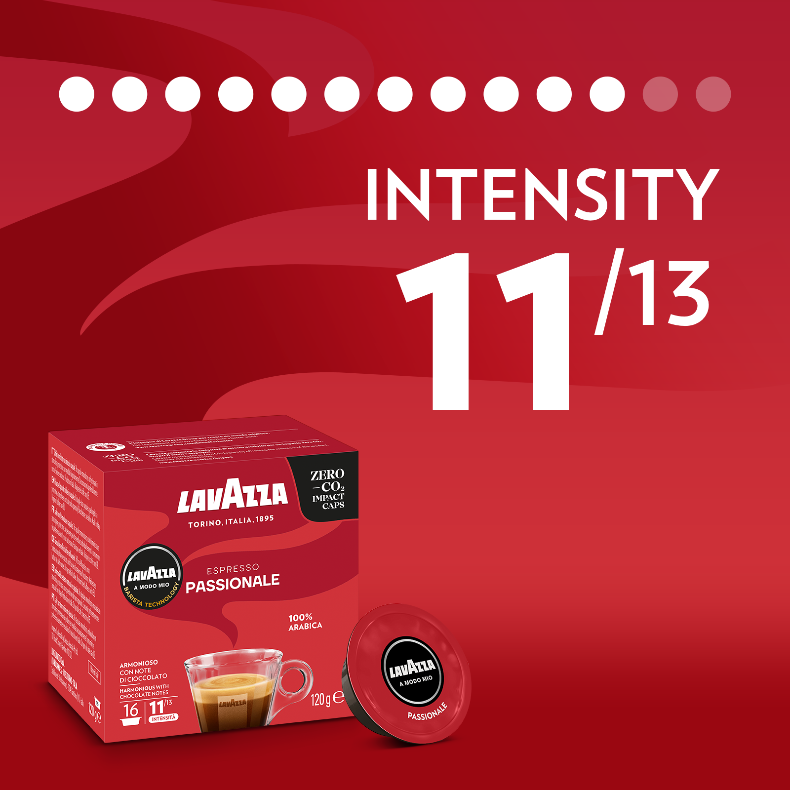 Lavazza Passionale A modo mio 54бр капсули | Lavazza A Modo Mio | Кафе капсули |