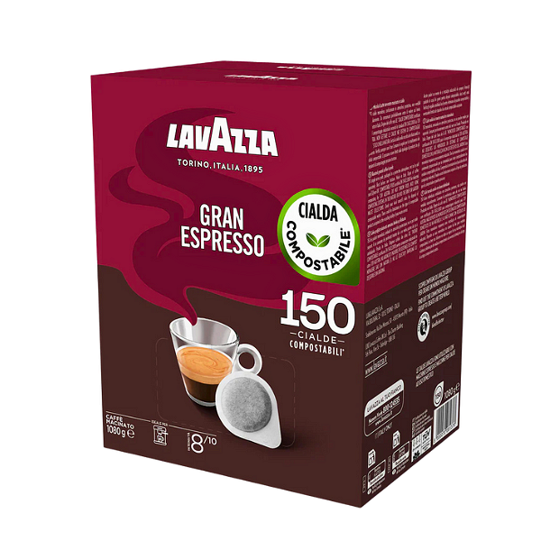 Lavazza Gran Espresso - 150 бр в кутия, e.s.e. дози | Е.S.E моно дози | Кафе дози |