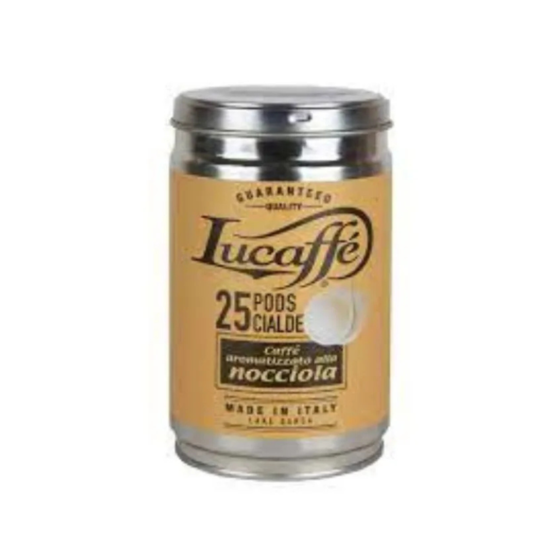 Lucaffe Nocciola с аромат на лешник - 25 бр. моно дози | Е.S.E моно дози | Кафе дози |