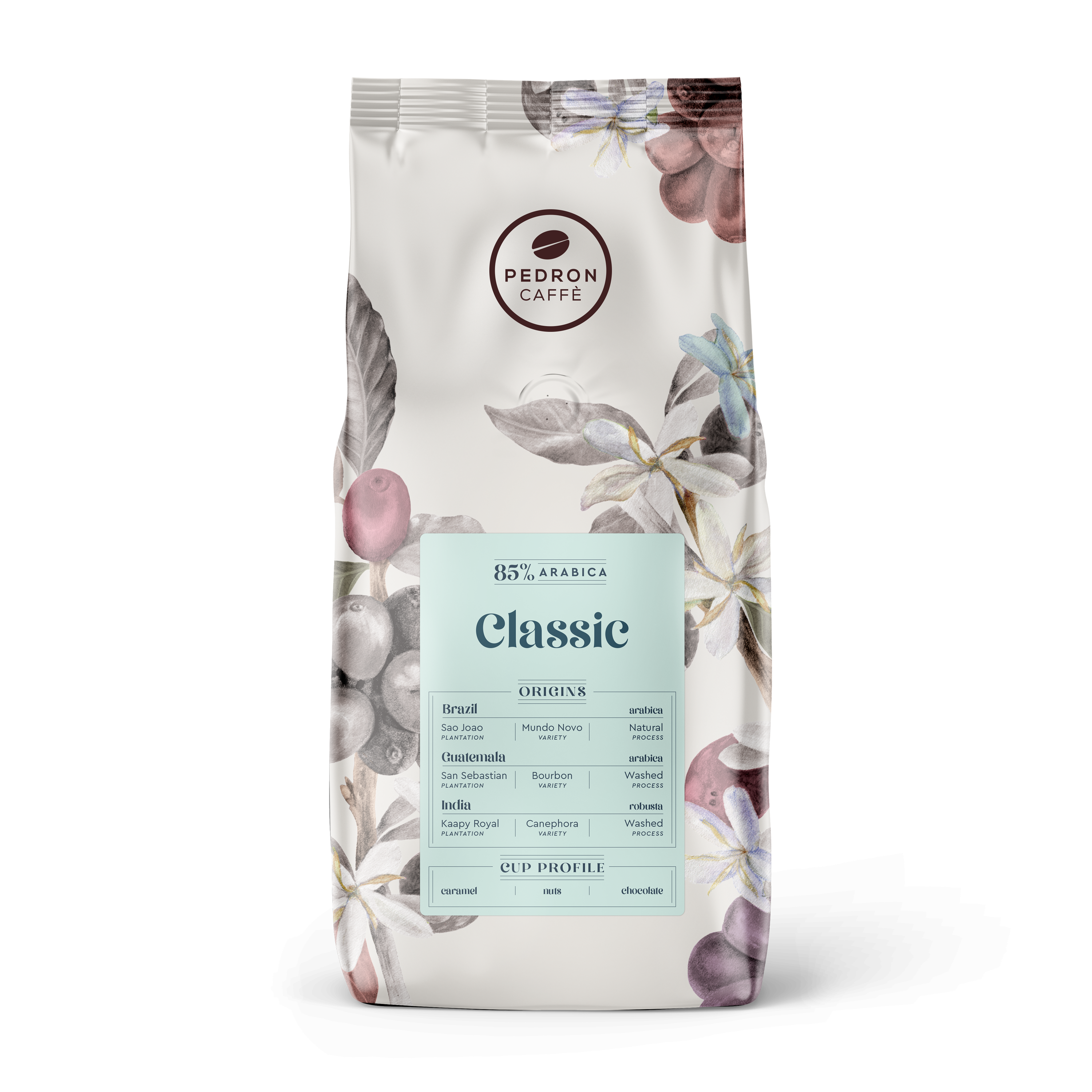 Pedron Caffè Classic 1кг кафе на зърна | Кафе на зърна | Кафе |