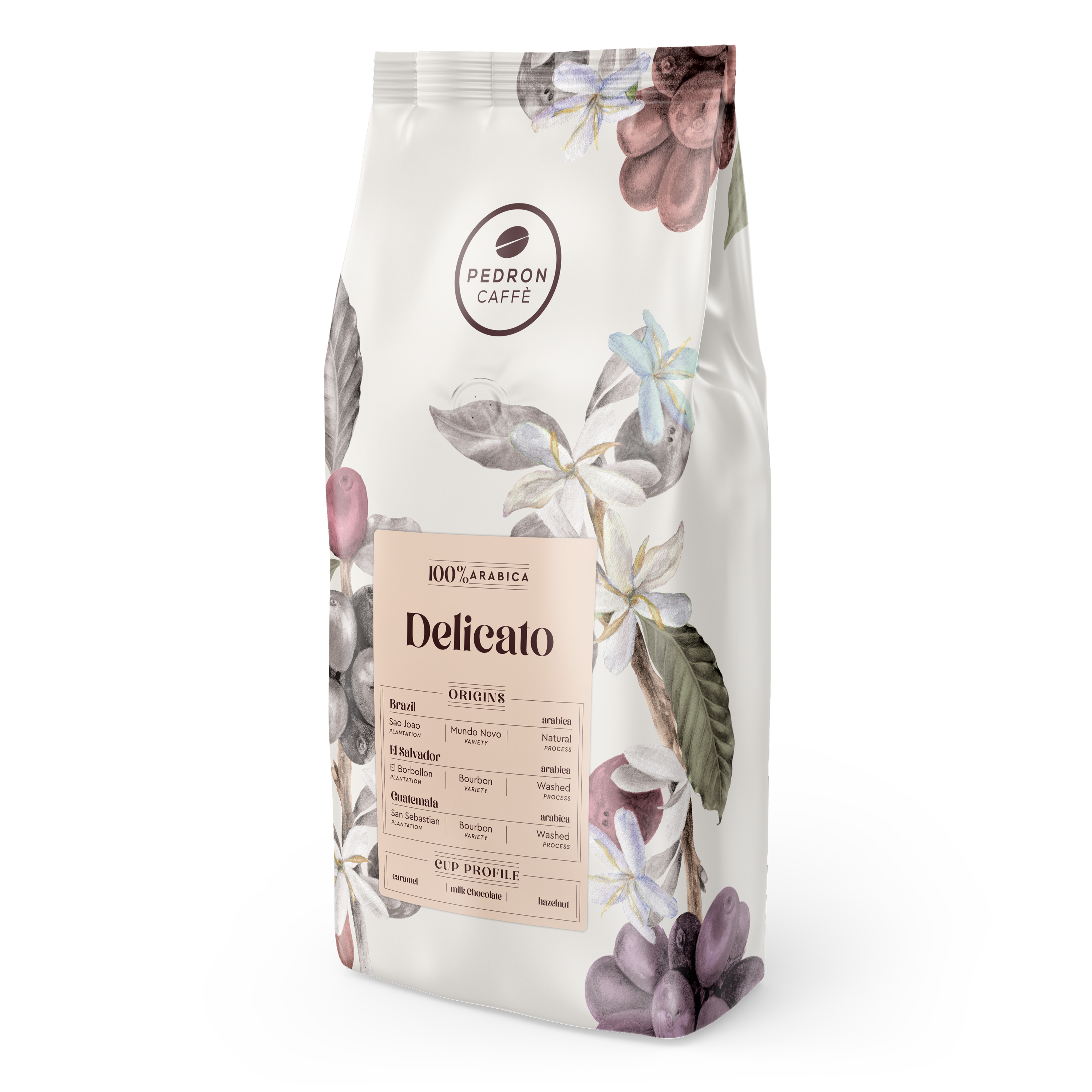 Pedron Caffè Delicato 1кг кафе на зърна | Кафе на зърна | Кафе |