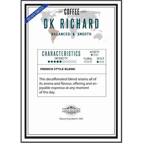 Cafés Richard DK Richard - безкофеиново кафе на зърна 500 гр. | Кафе на зърна | Кафе |