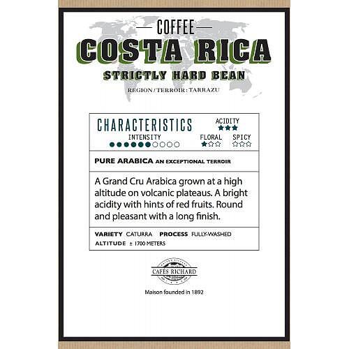 Cafés Richard Costa Rica - кафе на зърна 500 гр. | Кафе на зърна | Кафе |