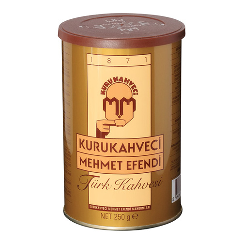 Mehmet Efendi турско кафе мляно в метална кутия 250гр