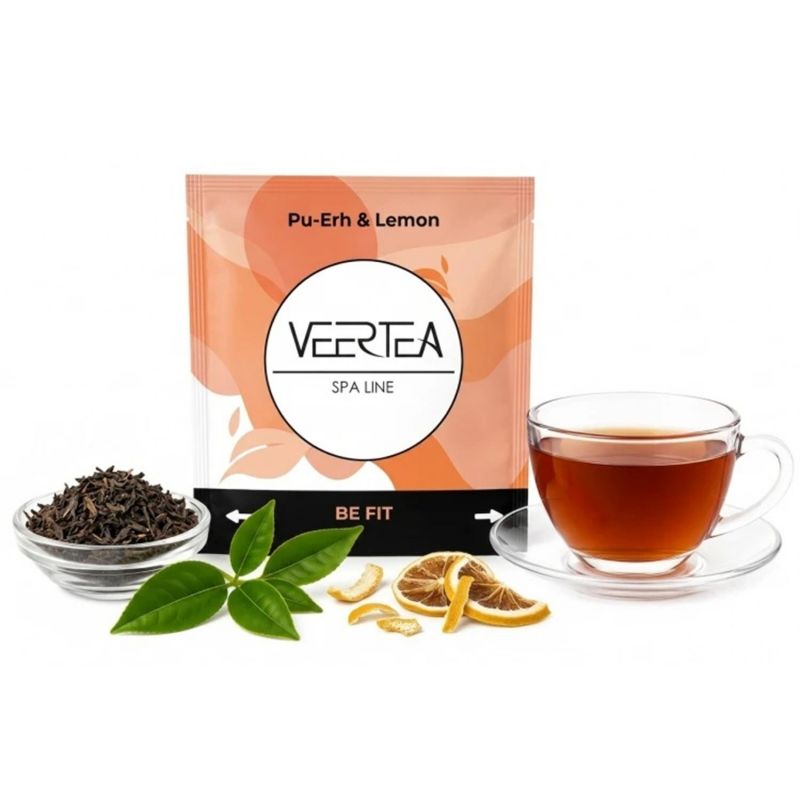 VEERTEA Pu-erh & Lemon, 100 пакетчета | Чай | Напитки |