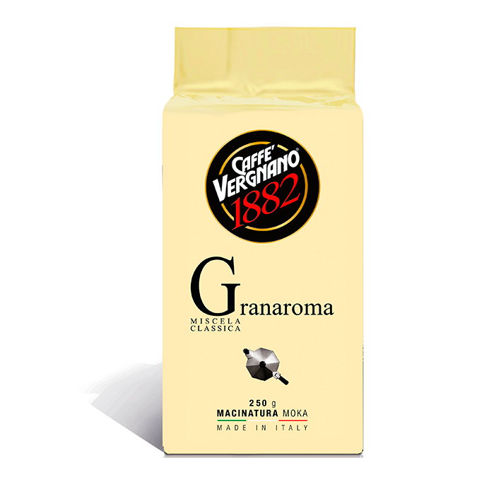 Vergnano Gran Aroma 250гр - Мляно Кафе Вакуум