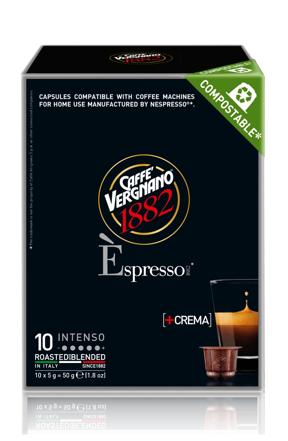 Vergnano Intenso капсули за Nespresso кафемашина
