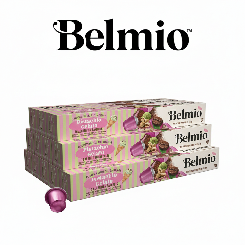 Belmio Pistachio Gelato 120 бр. Nespresso съвместими капсули | Nespresso съвместими | Кафе капсули |