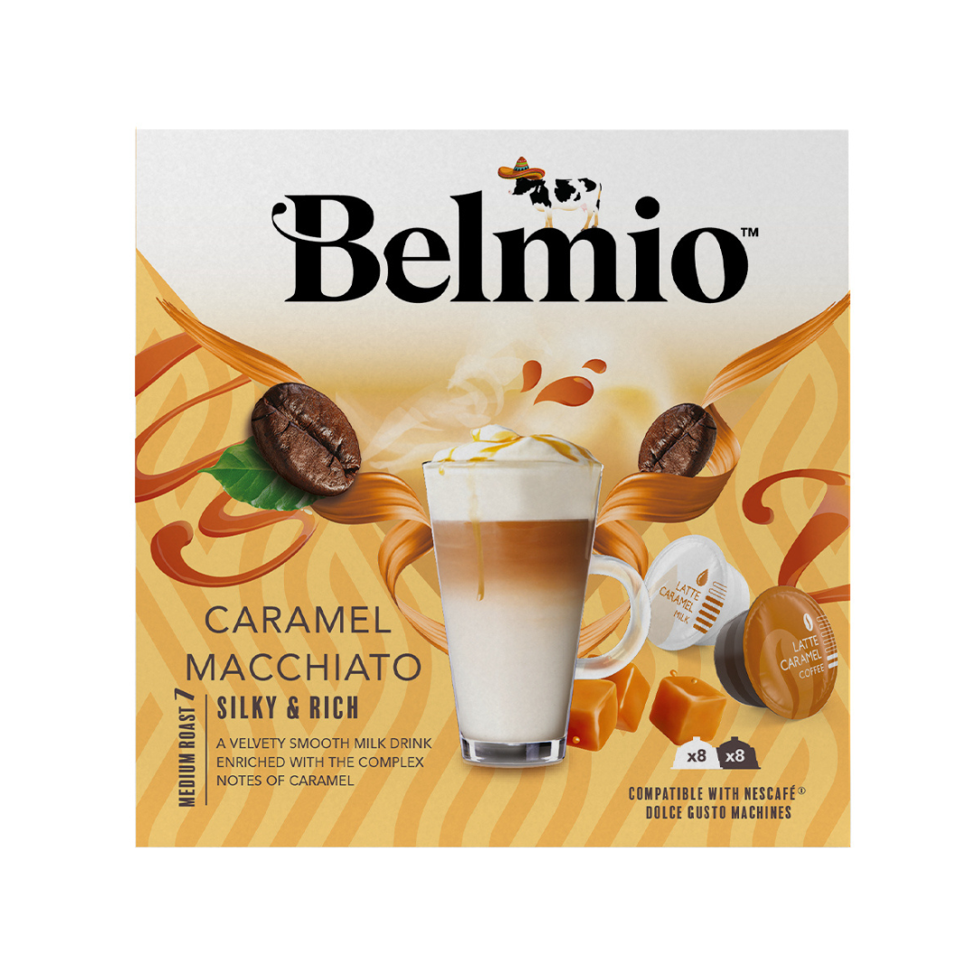 Belmio Caramel Macchiato 16 бр. капсули- Dolce Gusto съвместими | Nescafe Dolce Gusto съвместими | Кафе капсули |