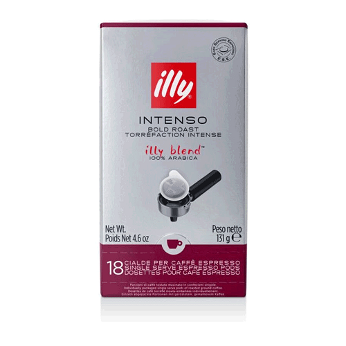 illy  Intenso Roasted моно дози - 18 бр в кутия, e.s.e. падове