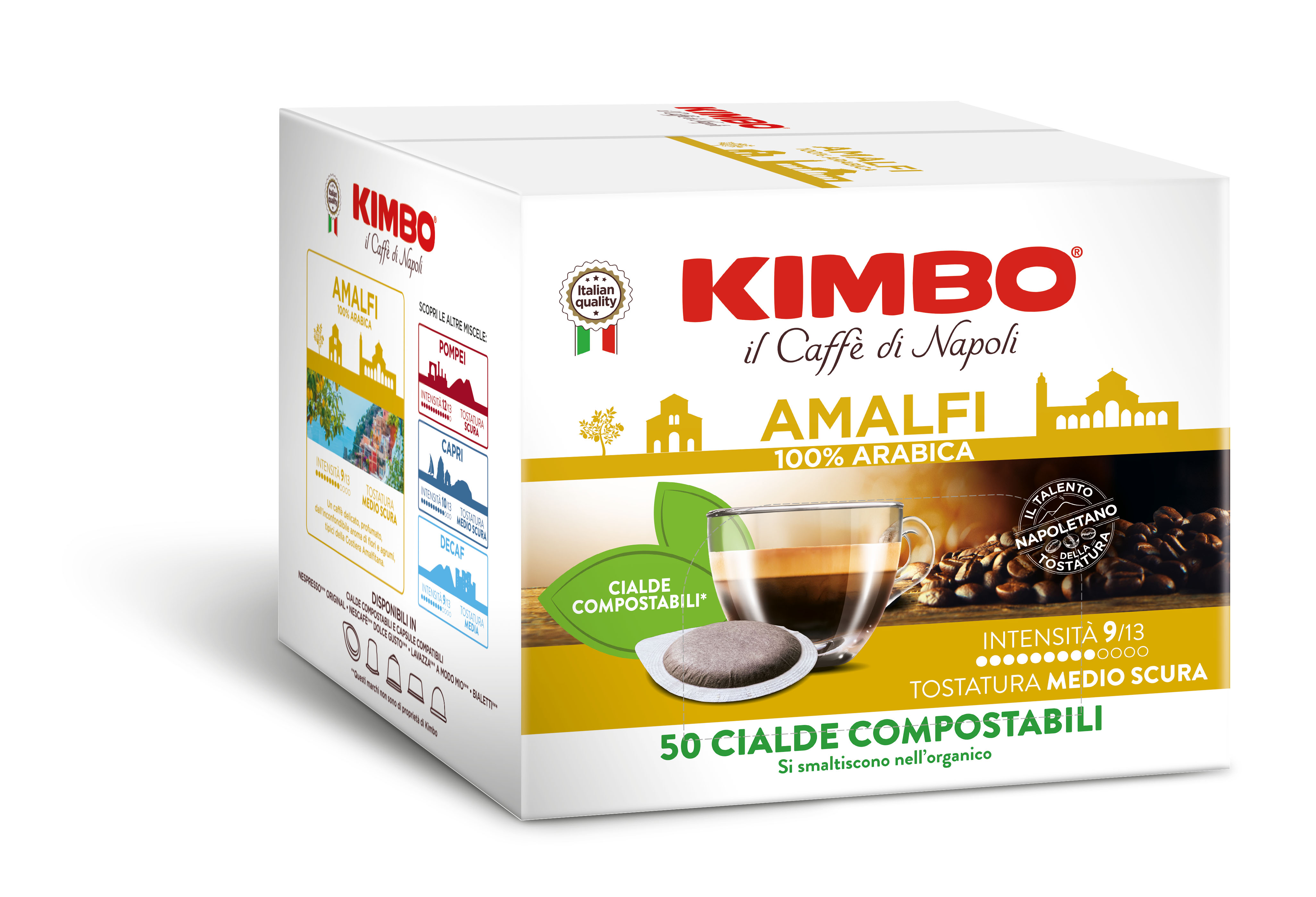 Kimbo Amalfi - 50 бр. E.S.E моно дози