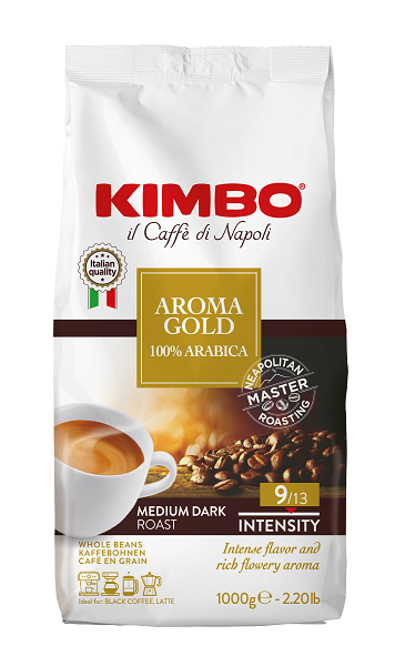 Kimbo Aroma Gold - 1 kg - Кафе на Зърна - Кимбо Арома Голд