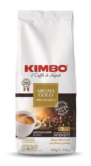 Kimbo Aroma Gold - 500g Кафе на Зърна - Кимбо Арома Голд