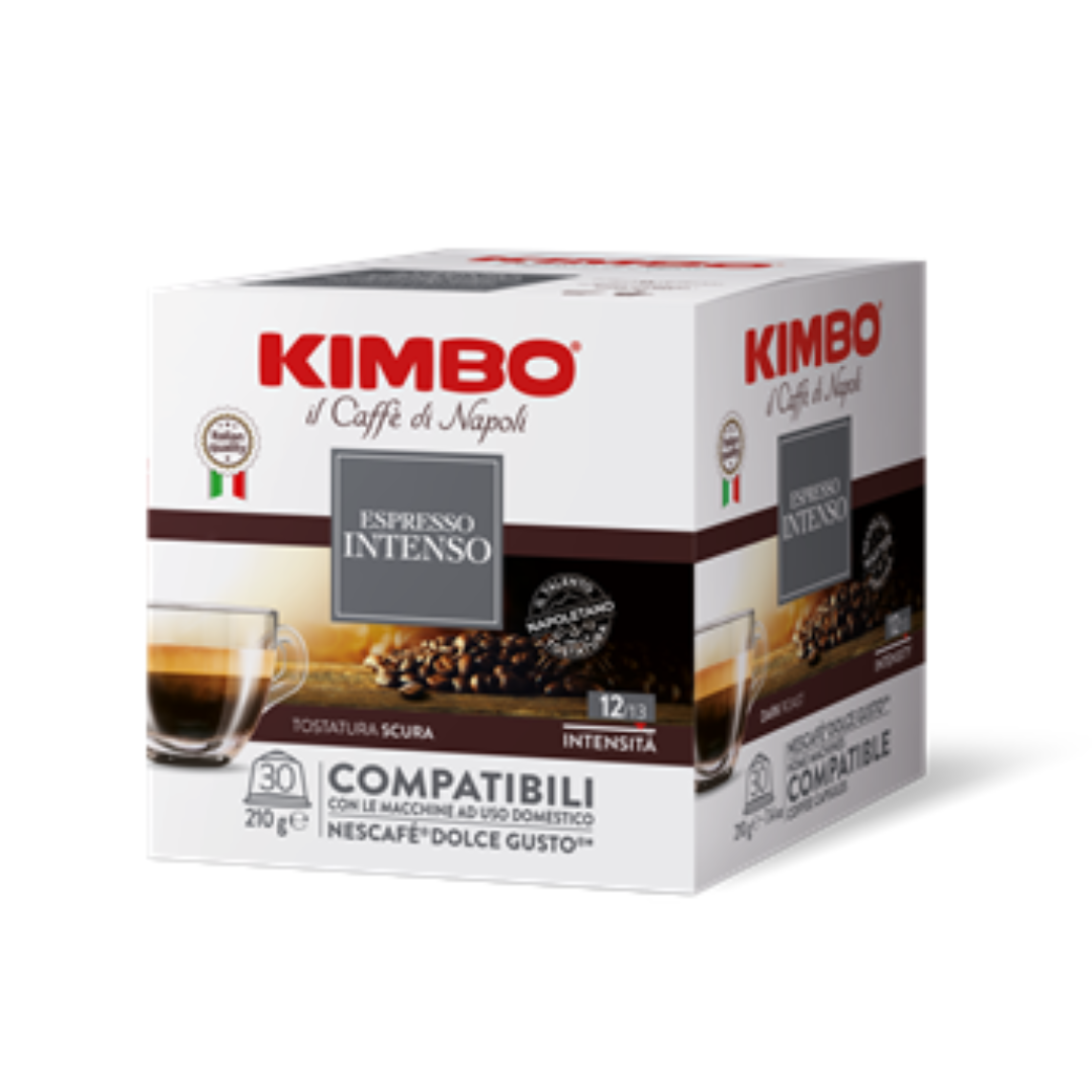 Kimbo Intenso 30бр капсули за Dolce Gusto кафемашина | Nescafe Dolce Gusto съвместими | Кафе капсули |