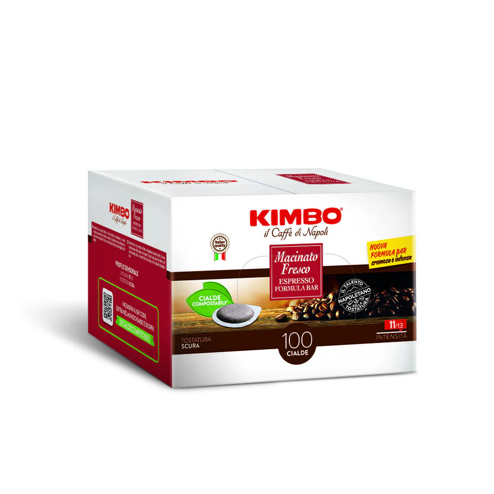 Kimbo Macinato Fresco 100бр. E.S.E моно дози | Е.S.E моно дози | Кафе дози |