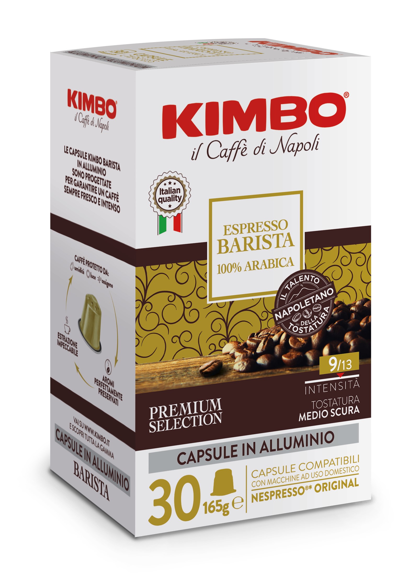 Kimbo Espresso Barista 30 бр. Nespresso съвместими капсули | Nespresso съвместими | Кафе капсули |