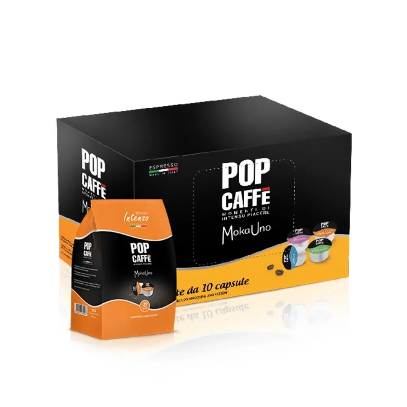 Pop Moka Caffe Intenso Uno 10 бр | Кафе капсули | Кафе |