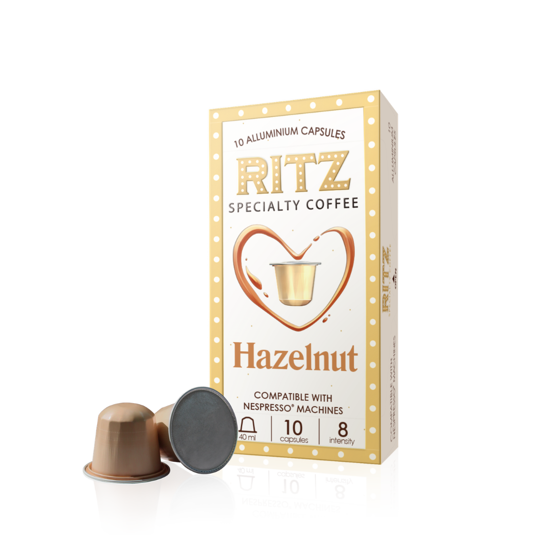 Ritz Спешълти кафе Лешник 10бр Nespresso съвместими капсули | Nespresso съвместими | Кафе капсули |