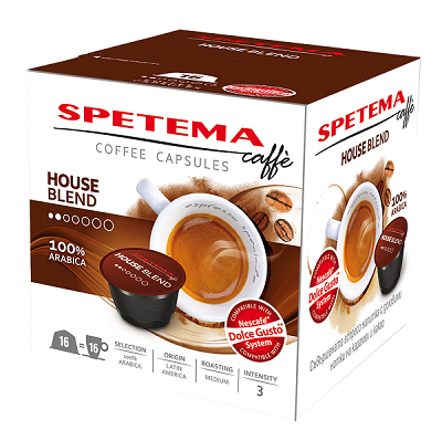 Spetema House Blend 16 бр капсули за Dolce Gusto кафемашина