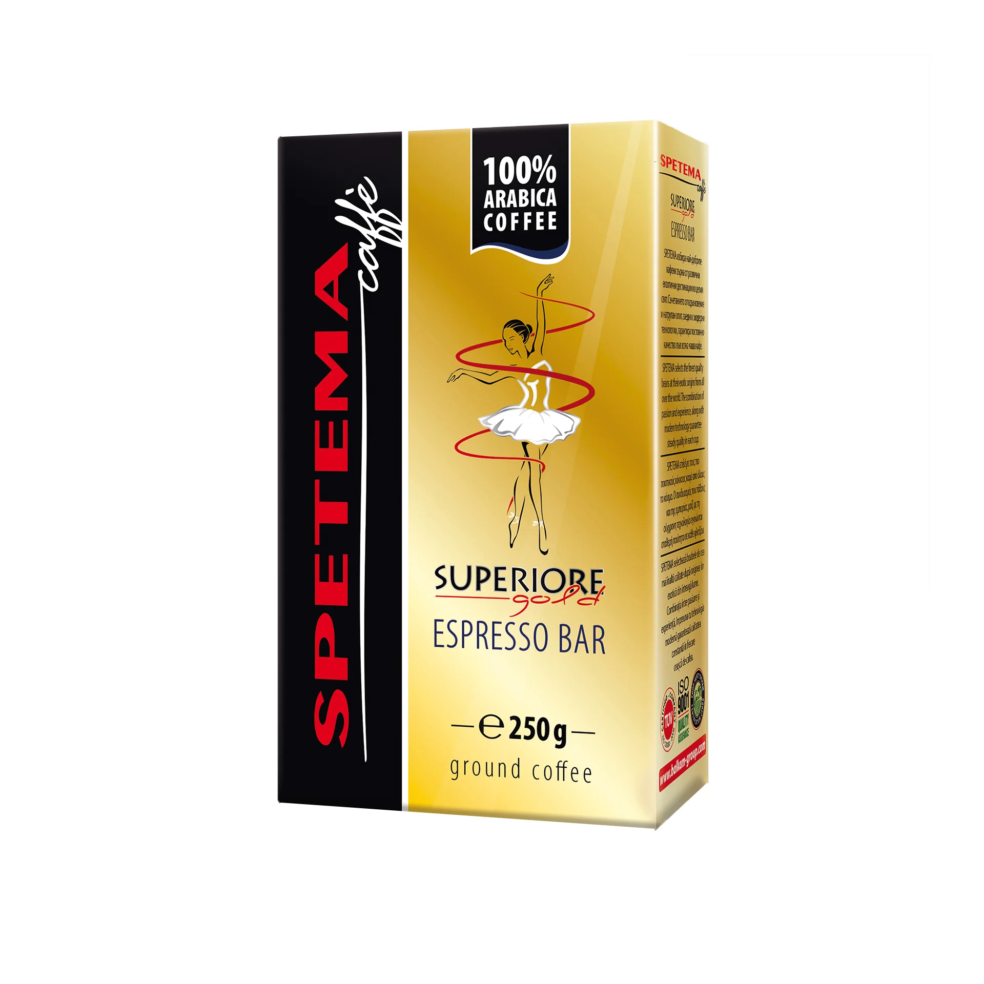 Spetema Superiore Gold мляно кафе 250 гр. | Мляно кафе | Кафе |