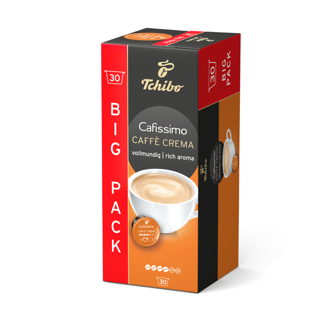 Tchibo Caffe Crema Rich Aroma 30бр капсули | Caffitaly съвместими | Кафе капсули |