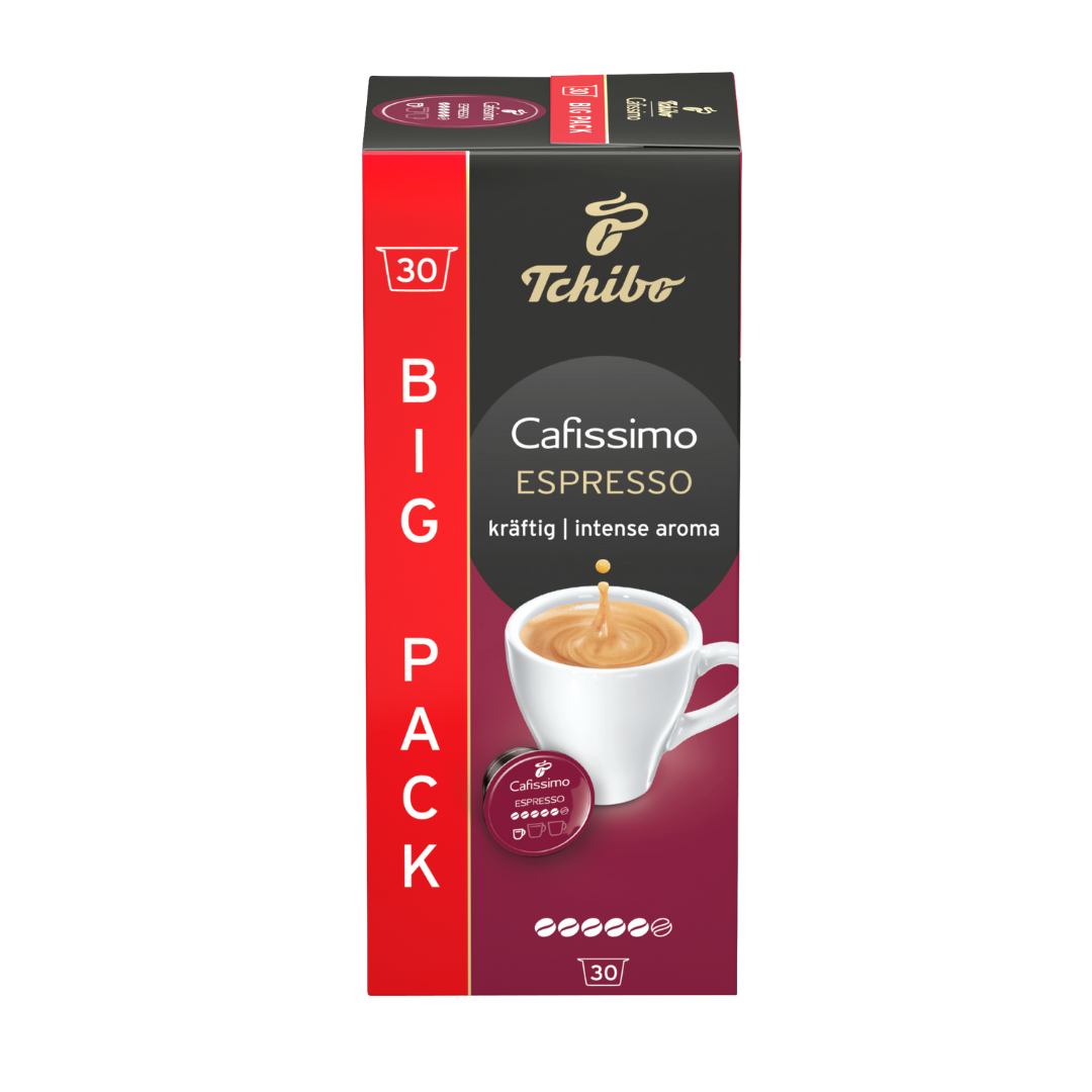 Tchibo Espesso Intense Aroma 30бр капсули | Caffitaly съвместими | Кафе капсули |