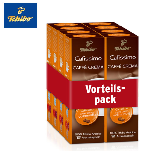 Tchibo Caffe Crema Rich Aroma - 80бр капсули