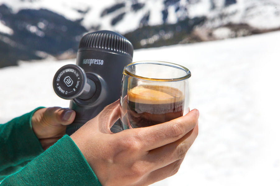 Wacaco® Nanopresso Classic + калъф – Преносима машина за еспресо