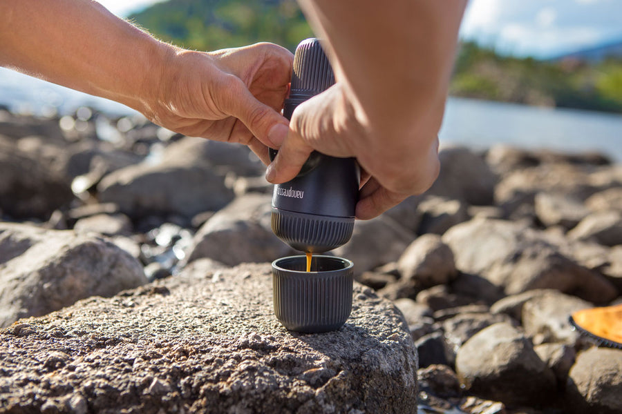 Wacaco® Nanopresso Classic + калъф – Преносима машина за еспресо